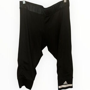 EUC Adidas Stella McCartney Black Leggings with Reflective Detail